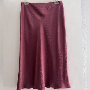 Calvin Klein Jeans midi Satin Slip Skirt